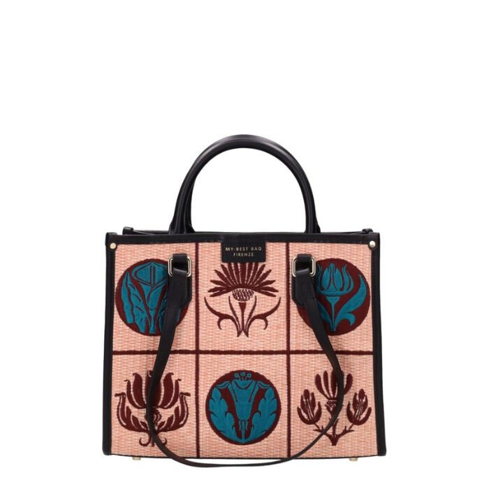 Bolso de Mano Bordado Blush  T. &Uacute;nica-235967 0