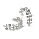 Pendientes Claudia Color Plata Grande  T. Única-220723 1