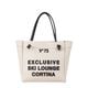 Bolso Shopper Cortina Crudo   5