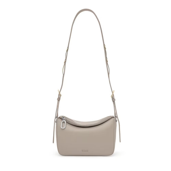 Bolso Bandolera Mediana City Topo  