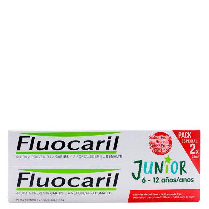Dentífrico Junior Sabor Frutos Rojos  2ud.-203417 1
