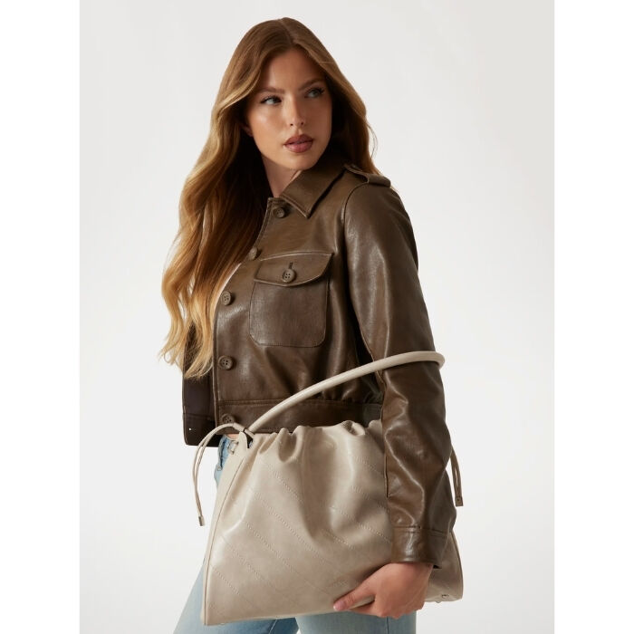 Bolso de Mano Amys Beige   2