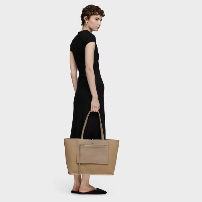 Bolso Capazo Grande Reversible Double Way Bear Beige   7