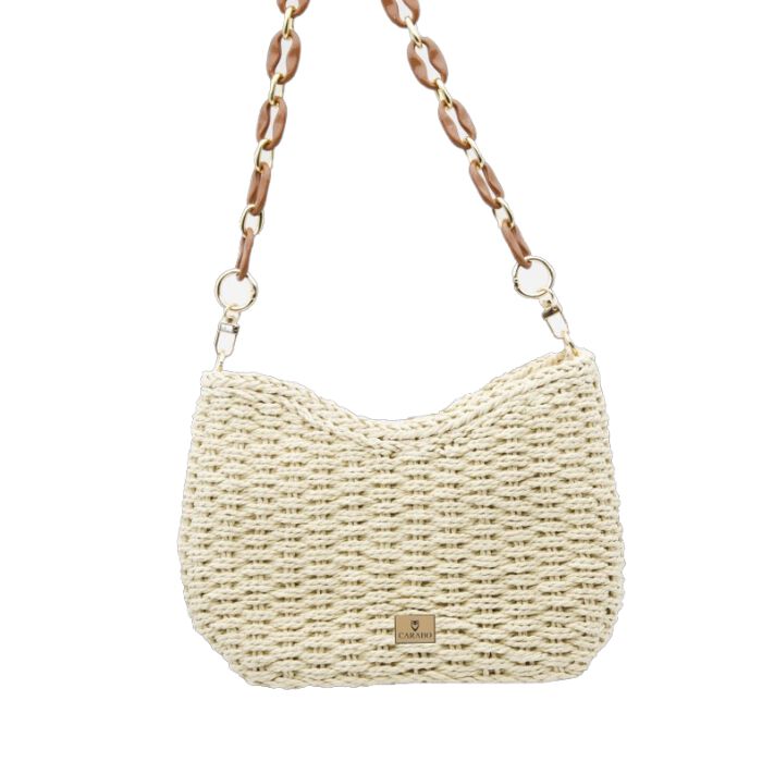 Bolso de Rafia Cadena  