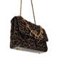 Bolso Bandolera Giully Terciopelo Animalier Negro   3