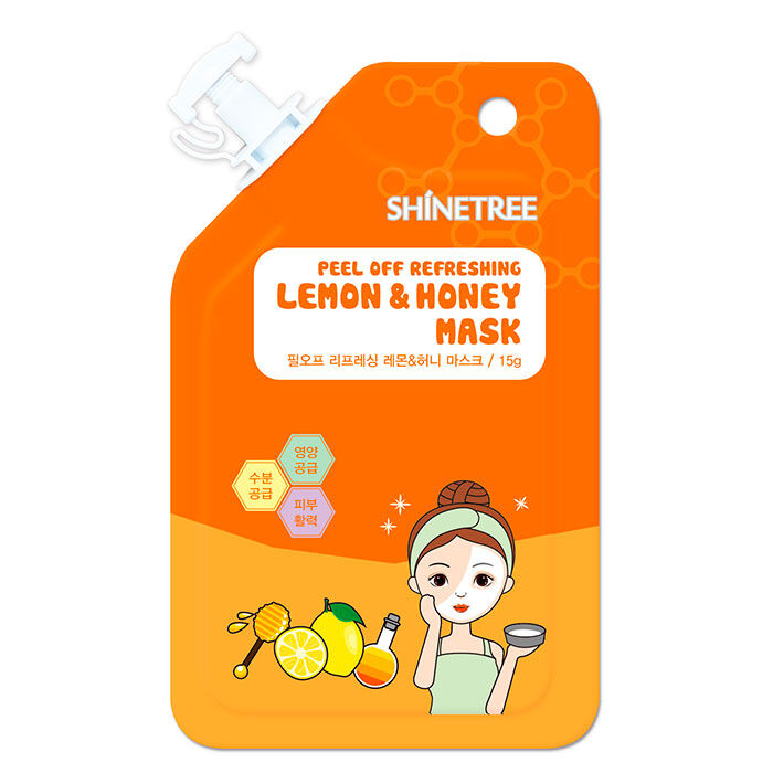 Peel Off Refreshing Lemon & Honey Mask  15ml-202667 1