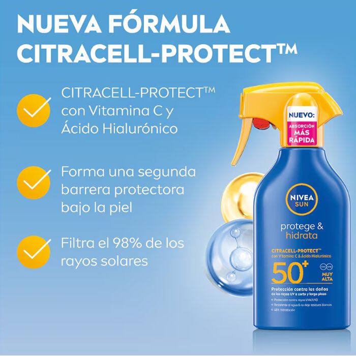 Protege & Hidrata Spray Solar SPF50+  250ml-236649 2