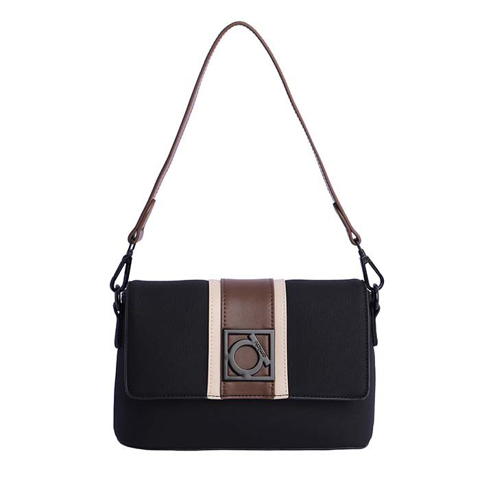 Bolso de Hombro Negro  