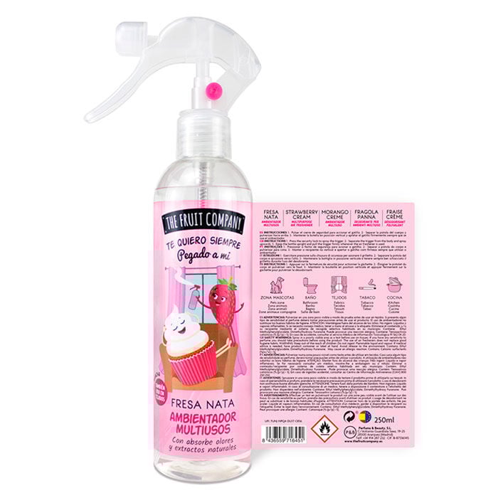 Spray Ambientador Fresa Nata Multiusos  250ml 1