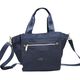 Bolso Bandolera Nylon Doble Asa Azul   1