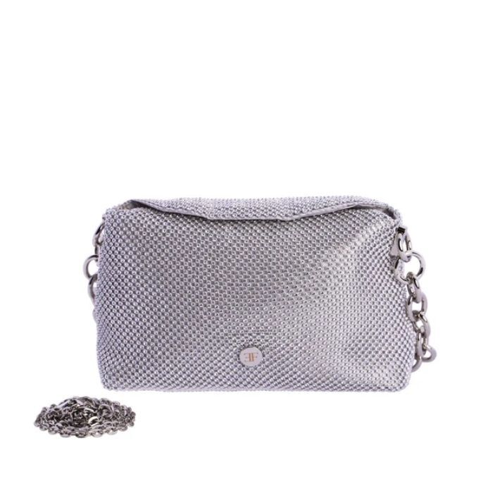 Bolso de Fiesta Leire Plateado   1