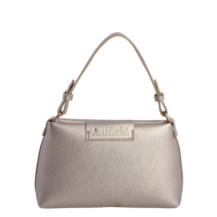Bolso de Mano Sitges Dorado   5