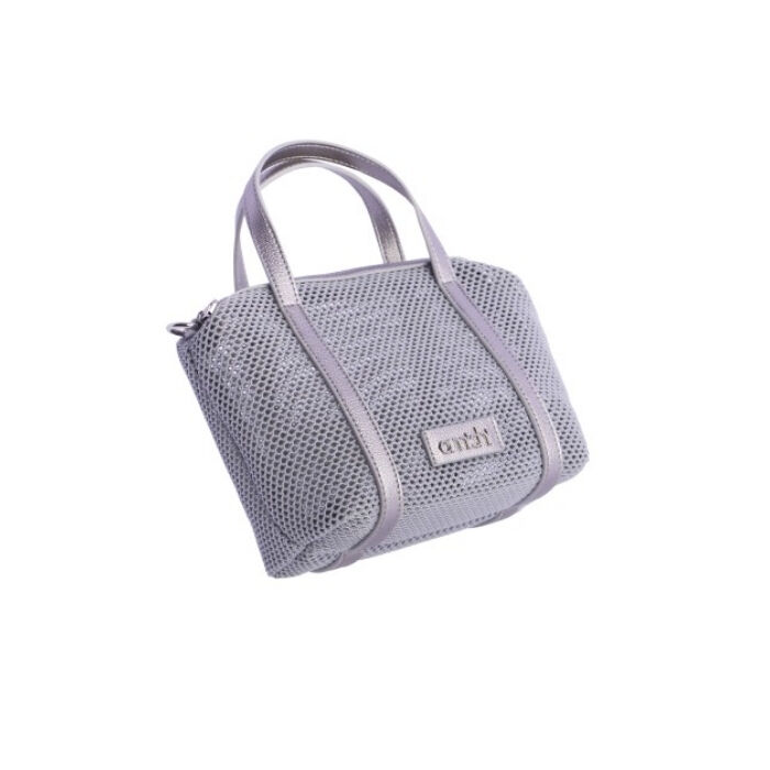 Bolso de Mano Bali Plateado   5