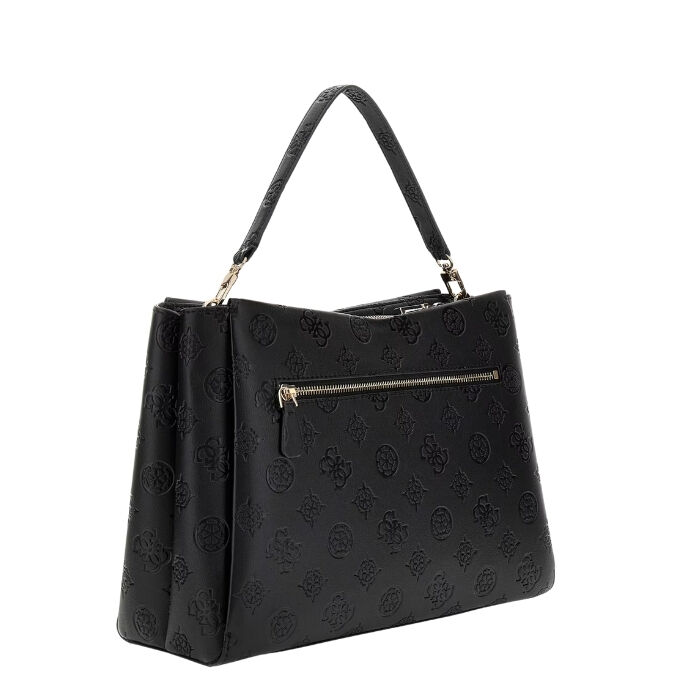 Bolso de Mano Tisha Logo 4G Peony Negro   2