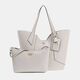 Bolso Shopper Darcy Crema   3