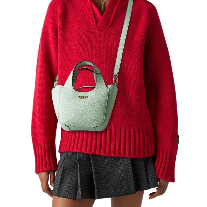 Mini Bolso de Mano Helina Verde   4