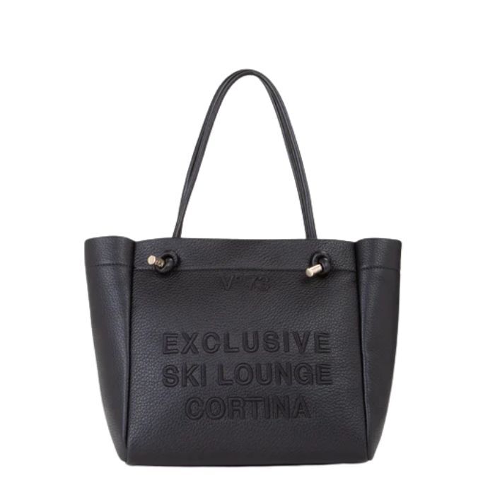 Bolso Shopper Cortina Negro   0