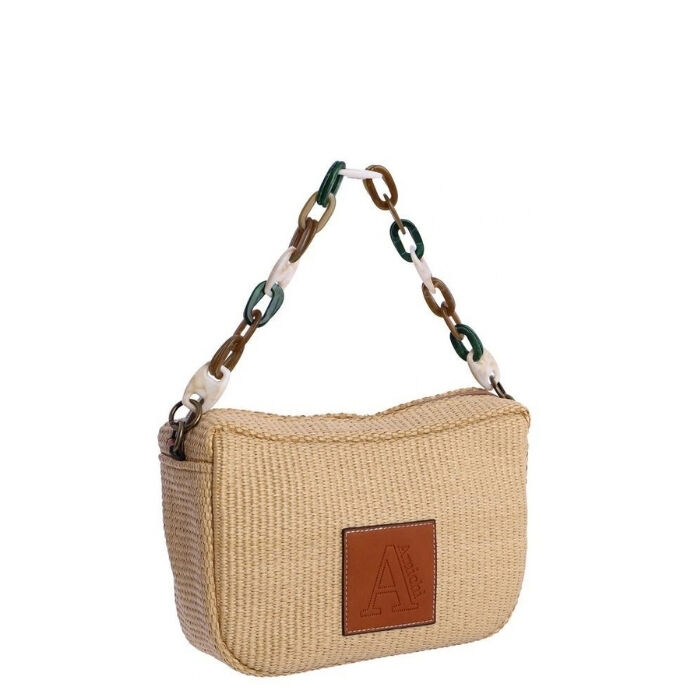 Bolso de Hombro Palmar Beige   1