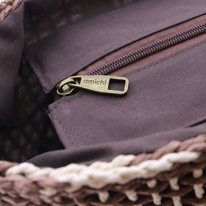 Bolso Shopper Soie Marr&oacute;n   5