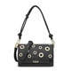 Bandolera Audree Eyelets Negra   0