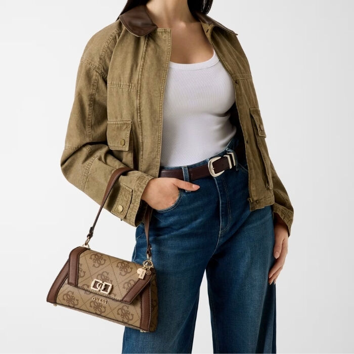 Bolso de Hombro Karnilla Marr&oacute;n   1