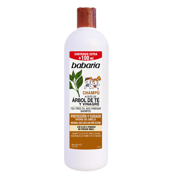 Champú de Extracto de Vinagre y Aceite de Arbol de Té  600ml-160007 0