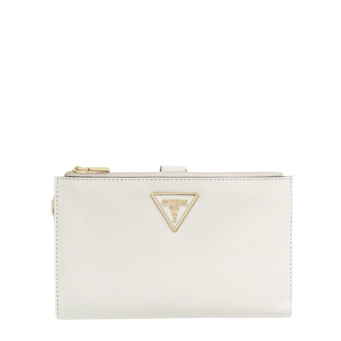Cartera Laurel Saffiano Crema   4