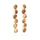 Pendientes Duna Geométrico Color Oro Grande  T. Única-216643 2