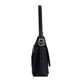 Bolso Bandolera Suede Solapa Negro   3