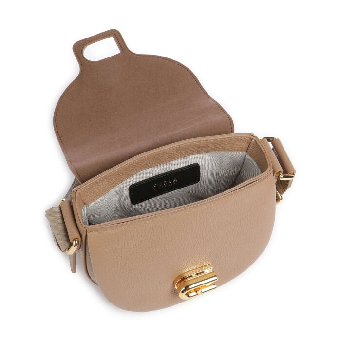 Furla Lotus Mini Bolso Bandolera Beige   3