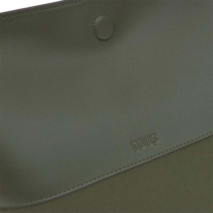 Bolso Tote Jewelry Studs Caqui   2