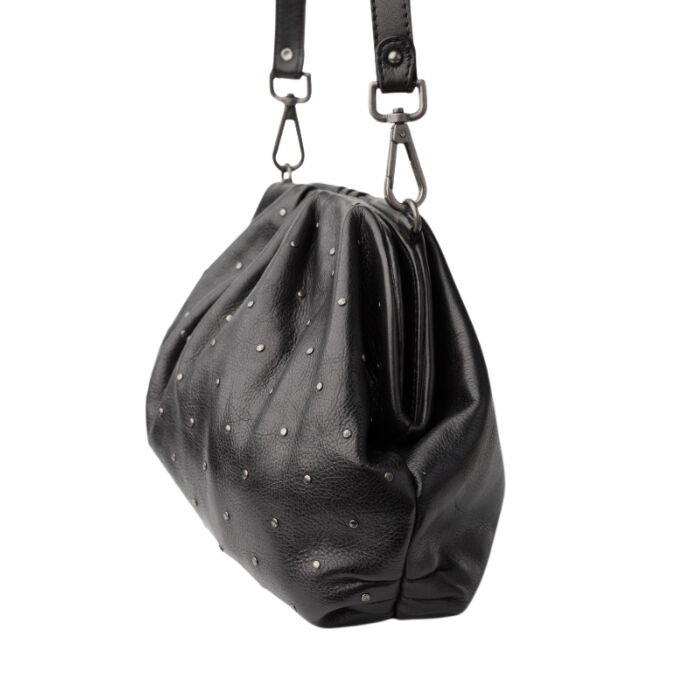 Bolso Bandolera Katy Piel Negro   1