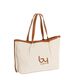 Bolso de Hombro Marr&oacute;n-Natural   1