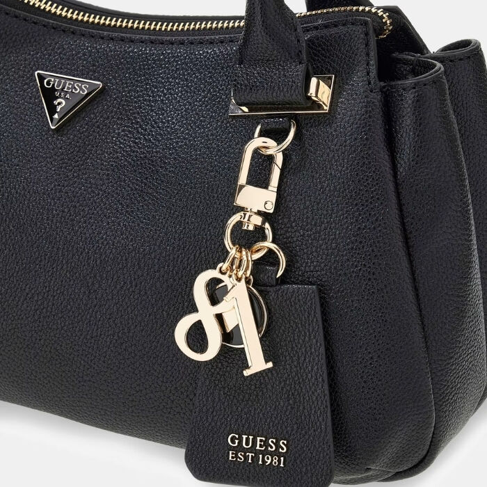 Bolso de Mano Evie Charms Negro   6