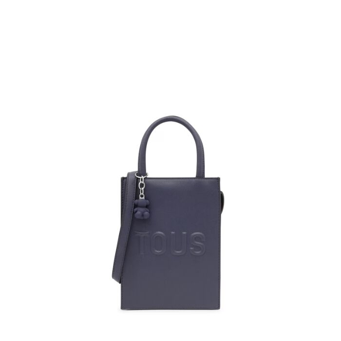 Mini Bolso Pop Azul Marino Tous Brenda   1