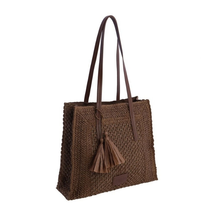 Bolso Shopper Alisse Marr&oacute;n   1
