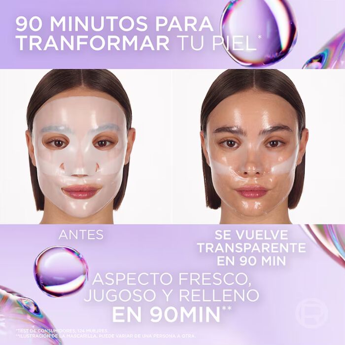 Revitalift Glass Skin Mascarilla Hidrogel  1ud.-235110 5