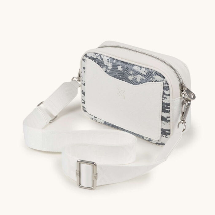 Bolso Bandolera Block Fun Camera Blanco   2