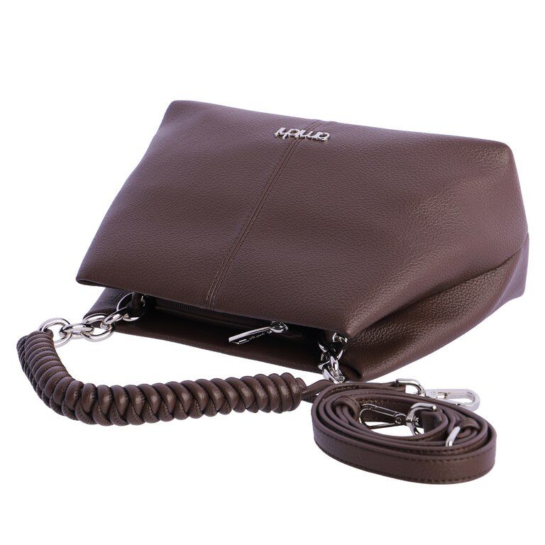 Bolso de Mano Marr&oacute;n   3