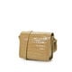 Bolso Bandolera Rectangular con Solapa Coco Beige   1