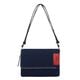 Bandolera Mediana Audree Soft Azul Marino   7