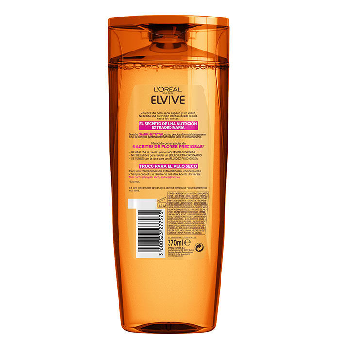 ACEITE EXTRAORDINARIO Champú Nutritivo  370ml-157062 1