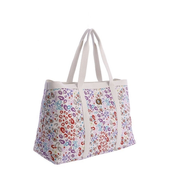 Bolso de Hombro Animal Print Multicolor   2