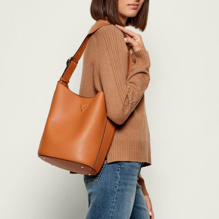 Bolso de Hombro Meridian Camel   3
