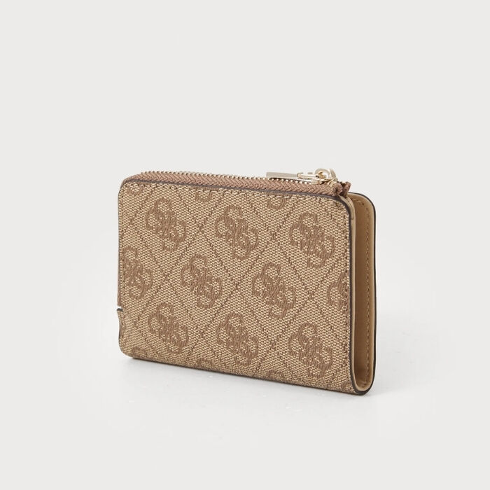 Cartera Laurel Saffiano Latte   1