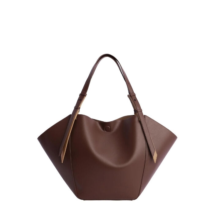 Bolso Shopper de Hombro Marr&oacute;n   1