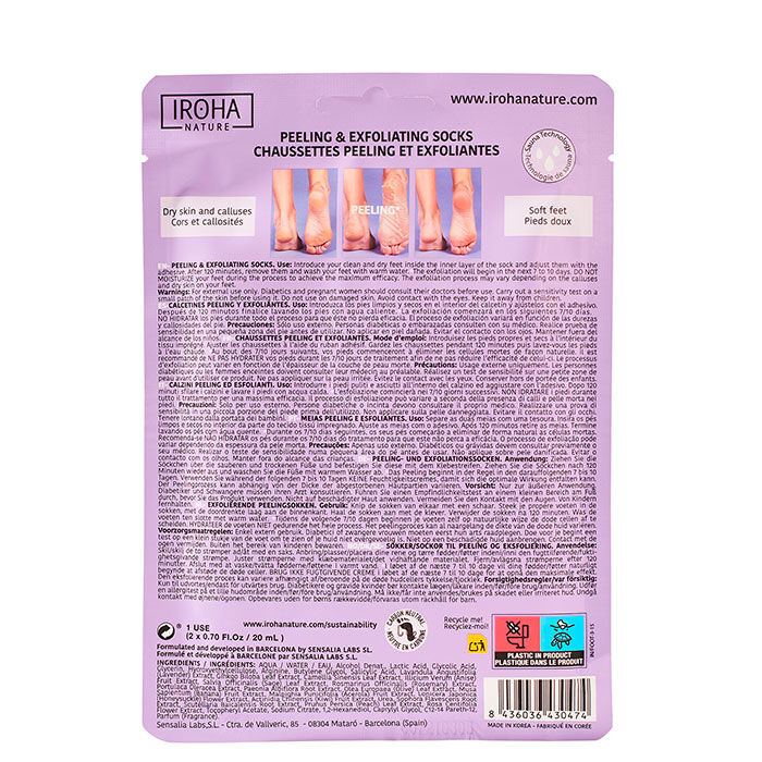 Calcetines Peeling y Exfoliantes  2ud.-204420 1