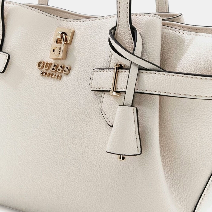 Bolso de Hombro Saffiano Yesba Crema   4