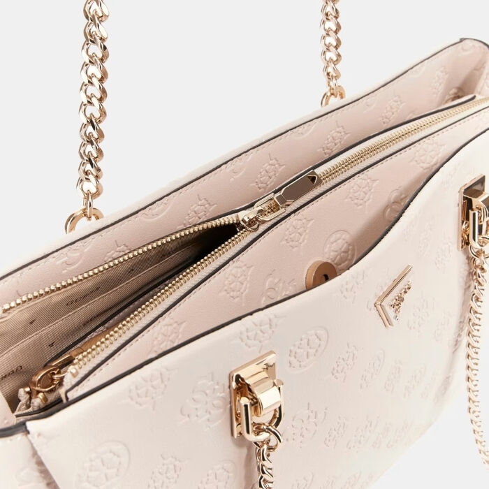 Bolso de Hombro Tisha Logo 4G Peony Crema   3