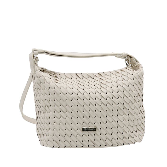 Bolso Trenzado Beige   1